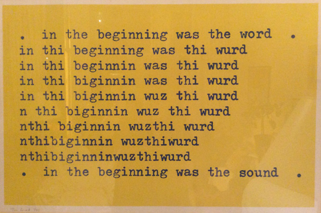 the word